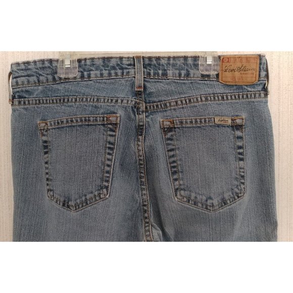 Levi's Strauss Signature Stretch Low Rise Boot-cut Misses 8 Medium Very Nice!! - Picture 4 of 5